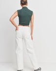White cargo Jeans