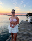 Cotton Candy Skies Ruffle Tier Skirt