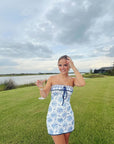 Adeline Butterfly Mini Dress PREORDER