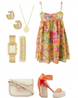 Tropical mini dress PREORDER