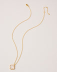 Clover Charm Short Necklace