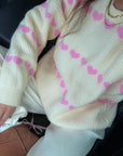 Heart on my Sleeve Sweater top