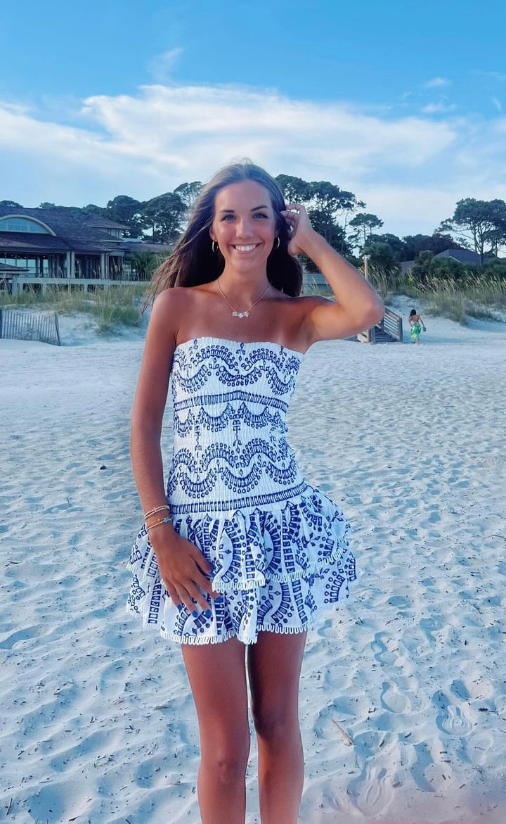 blue and white dresses for greece Greek White and Blue Dress