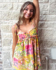Tropical mini dress PREORDER