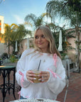 Lea Chunky Knit off-the-shoulder Sweater top PREORDER