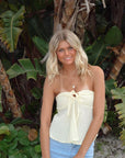 Beatrice Strapless Off Shoulder Ruched Tube Top
