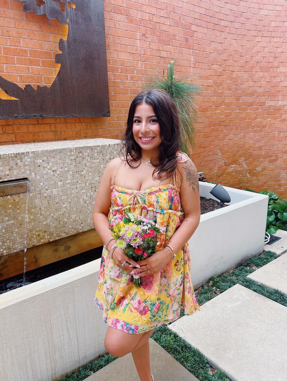 Tropical mini dress PREORDER