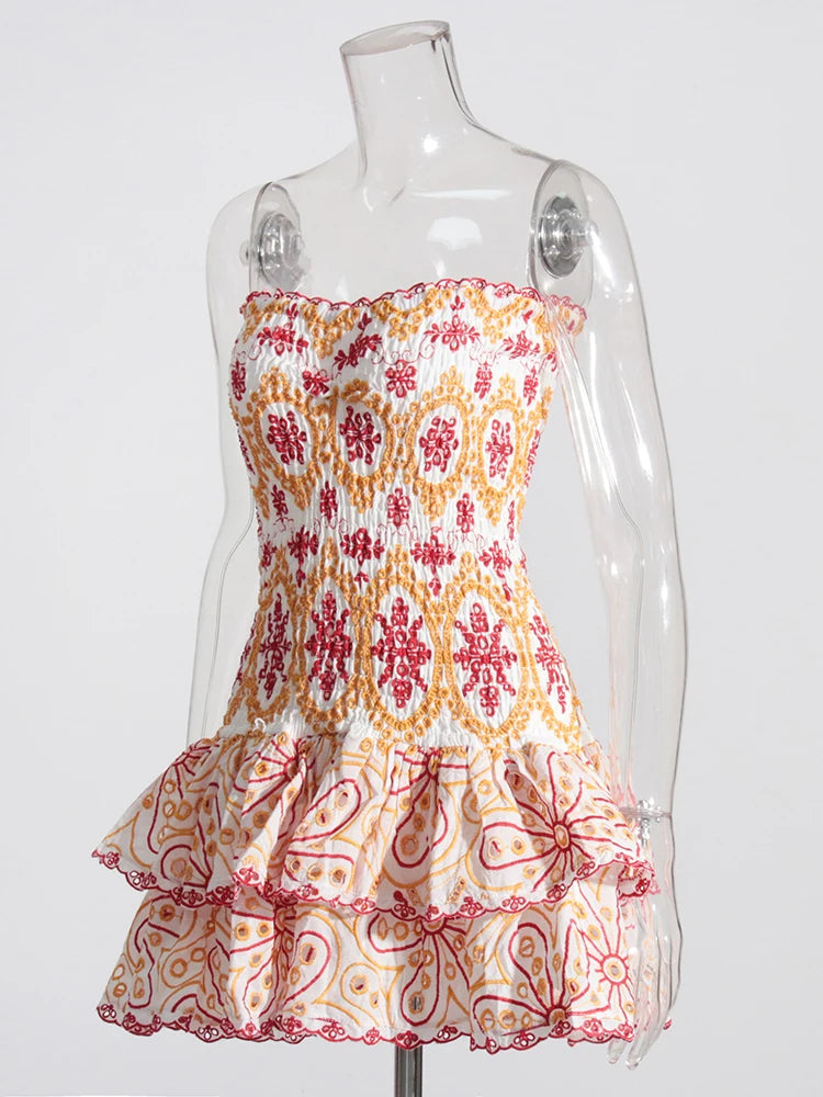 Chateau mini dress PREORDER – Balliet Boutique