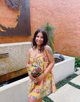 Tropical mini dress PREORDER
