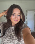 Priscilla Leopard Lounge Set