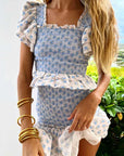 Penelope Boho Blue floral set PREORDER