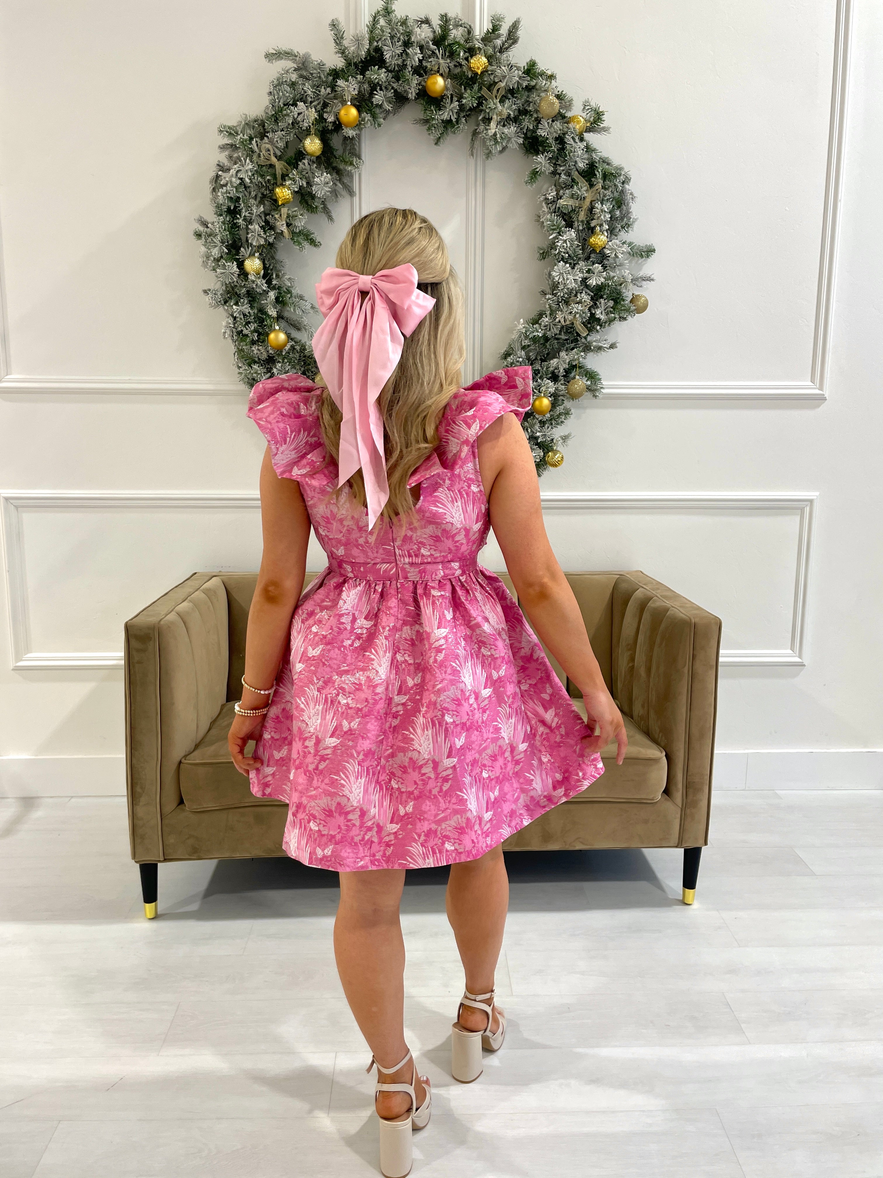 Sugarplum mini dress
