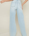 Distressed Wide Leg Jeans