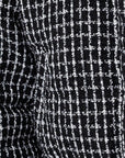 Tweed Crop Puffer Jacket