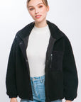 Sherpa Puffer Jacket