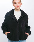 Sherpa Puffer Jacket