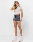 XS-S-M-L - SUPER HIGH RISE 2 TONED SHORT