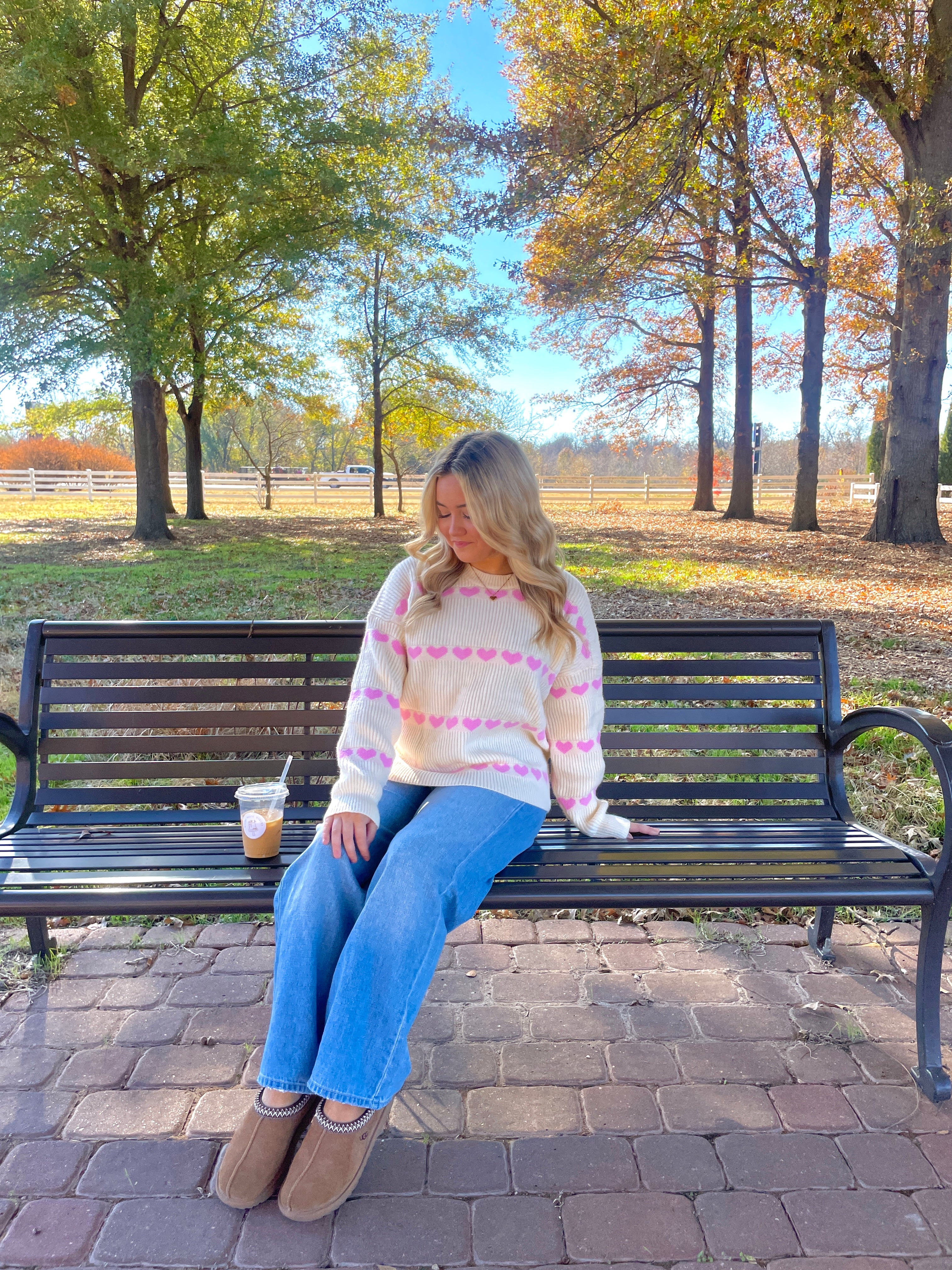 Heart on my Sleeve Sweater top