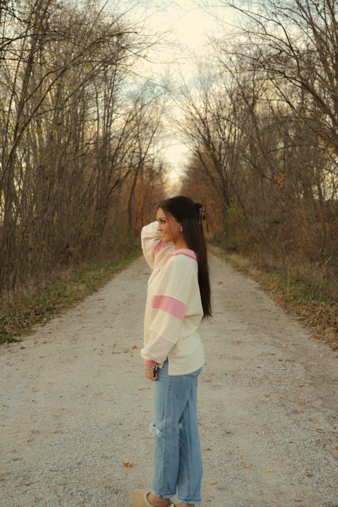 Irene Color Block Top