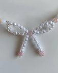 Beaded Bow Necklace PREORDER