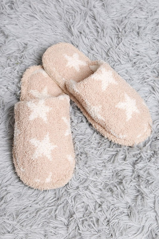 Star Pattern Slippers