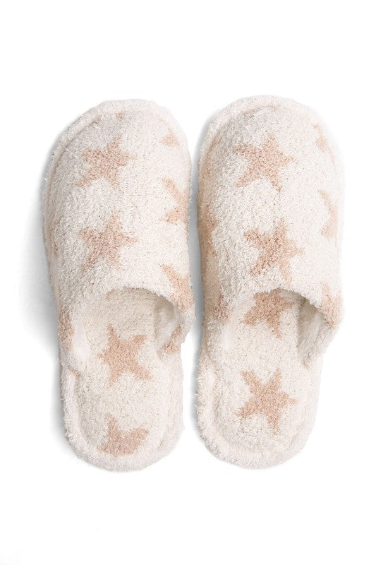 Star Pattern Slippers