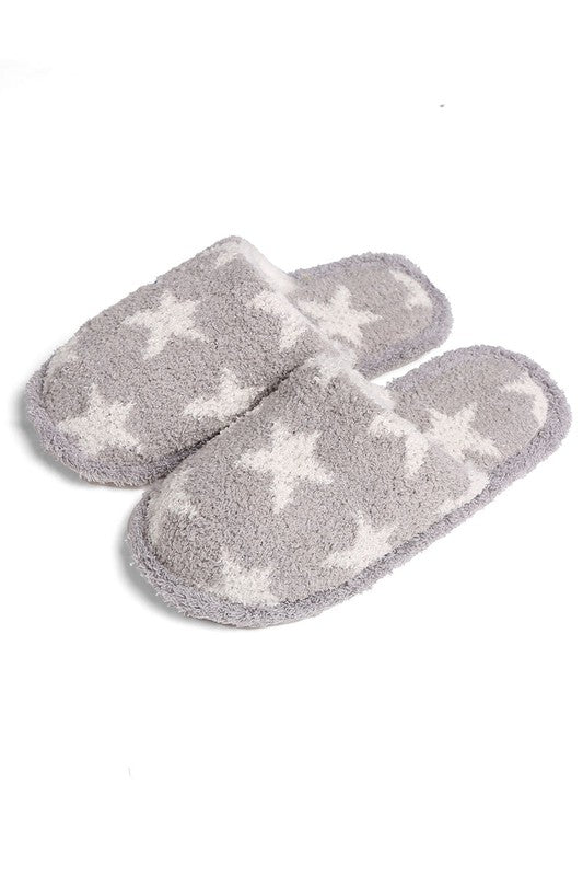 Star Pattern Slippers