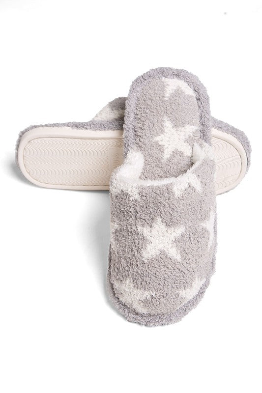 Star Pattern Slippers